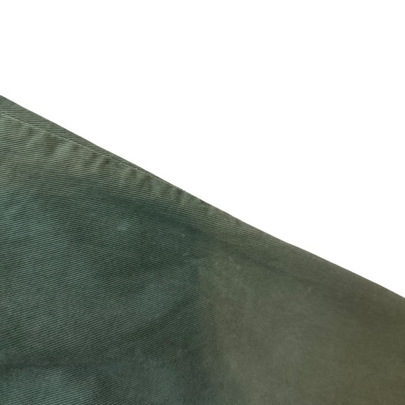 Nili Lotan Pants Green Cotton Low Rise Straight Leg Cropped Size 0 Extra Small - Picture 5 of 7